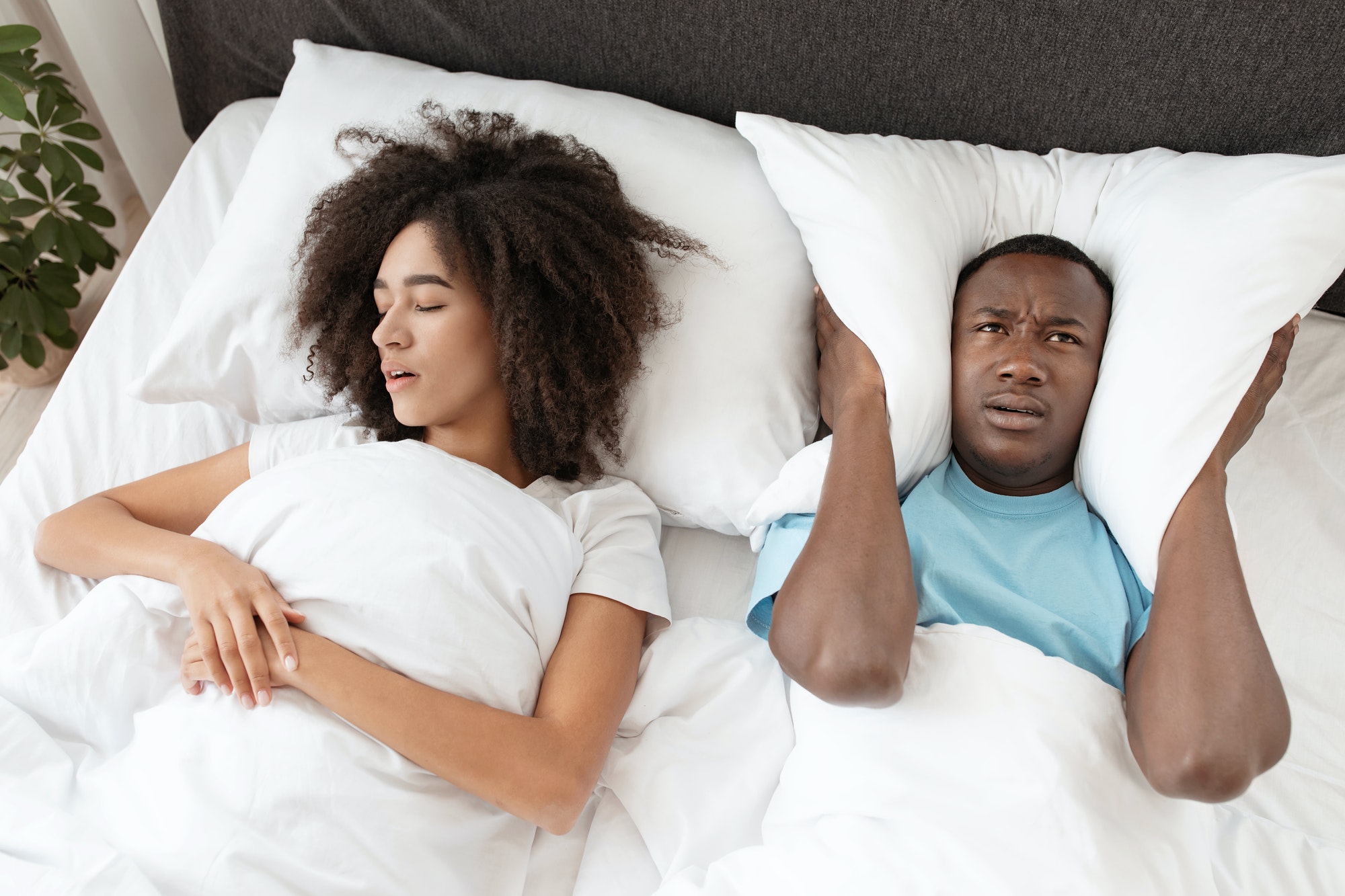 Suffer from snoring in bed, apnea, fatigue and health problems at home