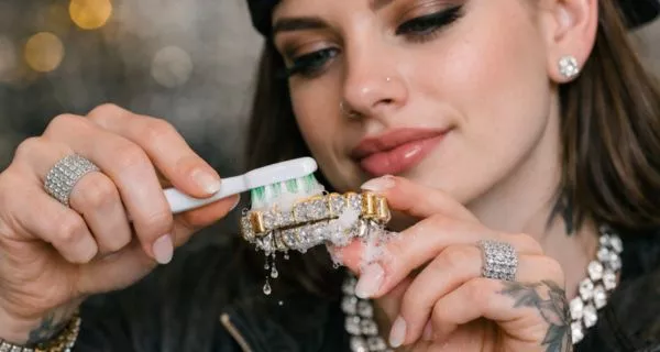 Care instructions for dental grillz